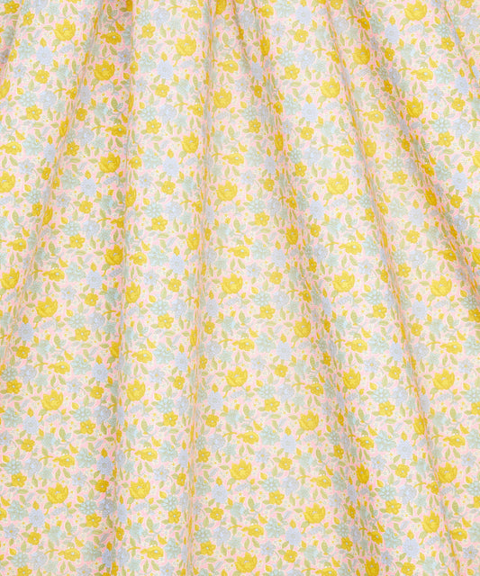 YELLOW Floral Ovation 100% Tana Cotton Lawn by Liberty of London Fabrics