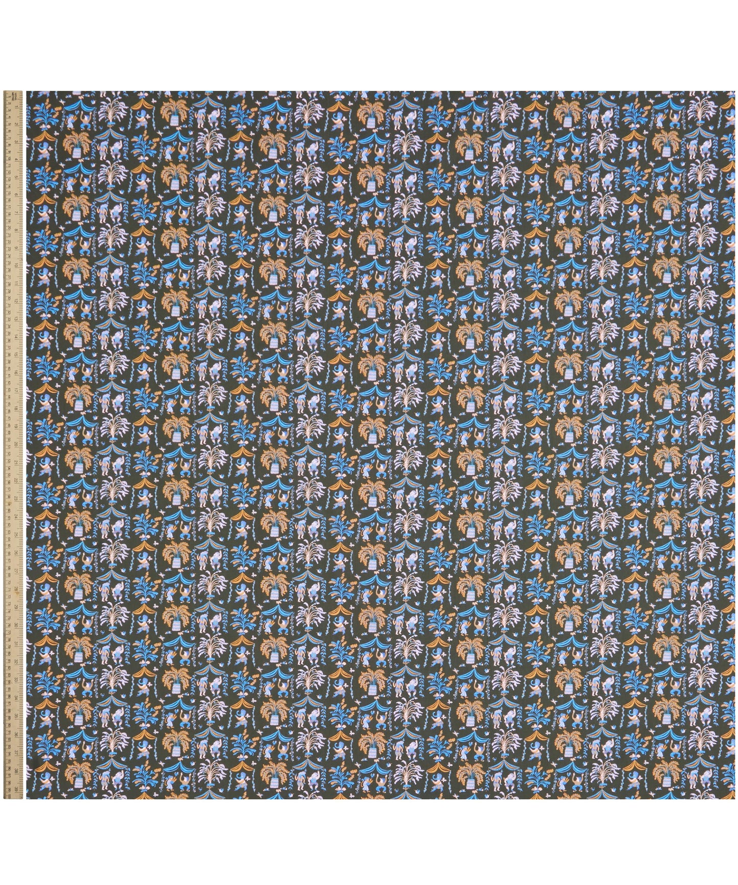 BLACK A Celebration 100% Tana Cotton Lawn by Liberty of London Fabrics