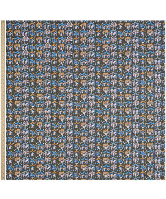 BLACK A Celebration 100% Tana Cotton Lawn by Liberty of London Fabrics