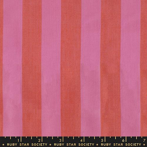 *Preorder* PINK Clothesline Stripe, Warp and Weft Daisy Days by Alexia Abegg for Ruby Star Society