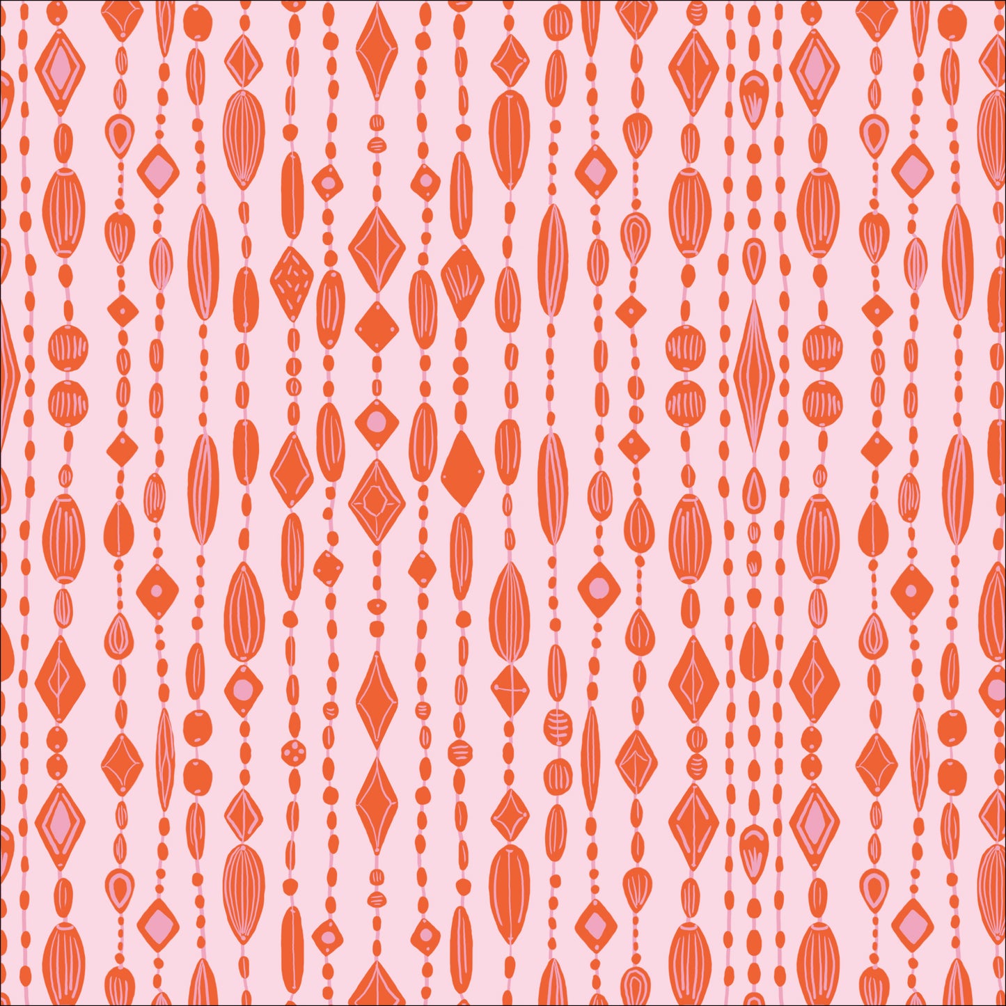 BEADED CURTAIN from Secret of the Oracle by Tara Reed, Cloud9 Organic Cotton