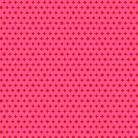 BUBBLEGUM Diamonds and Stars, Circus Spectacular by QT Fabrics
