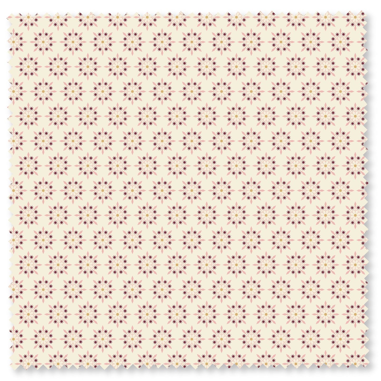 SNOW FLAKES- Winter Whispers by Dots and Glory for Felicity Fabrics