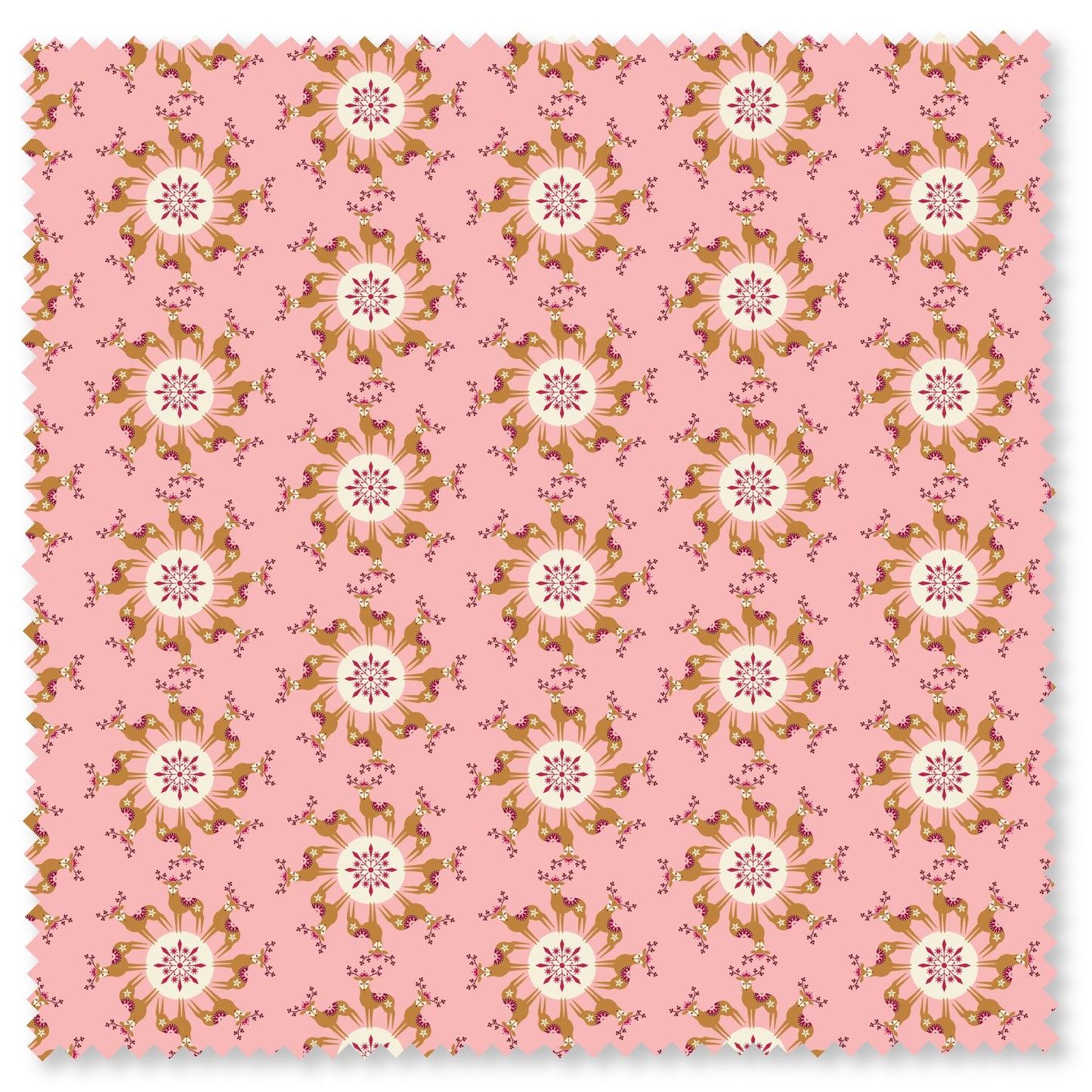 REINDEER- Winter Whispers by Dots and Glory for Felicity Fabrics