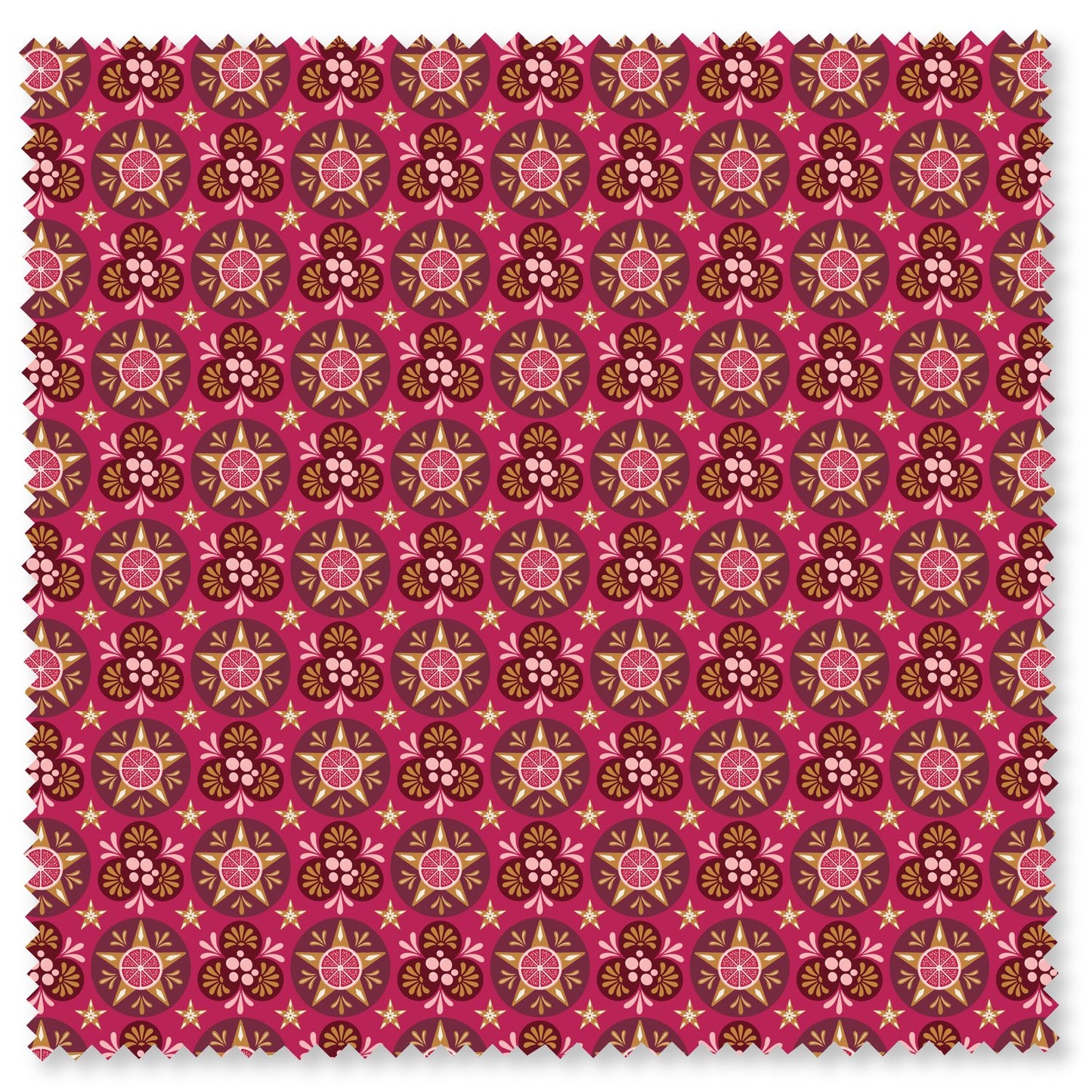 BAUBLES- Winter Whispers by Dots and Glory for Felicity Fabrics