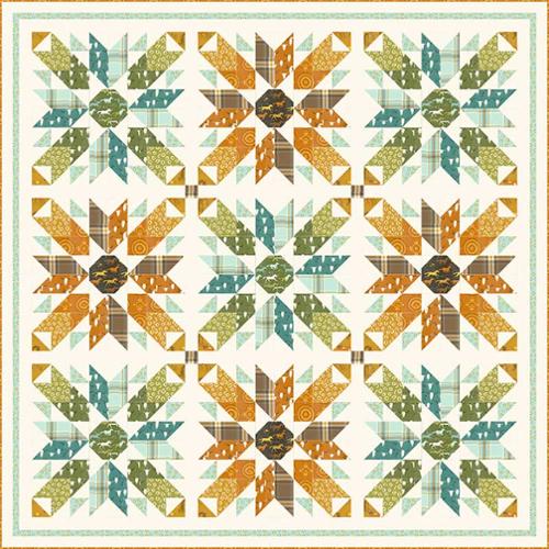 Bohemian Western Quilt Pattern by Stacy Iest Hsu