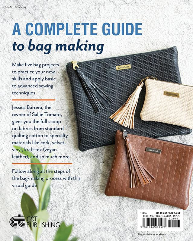 A Field Guide Making Bags by Jessica Barrera for Sallie Tomato