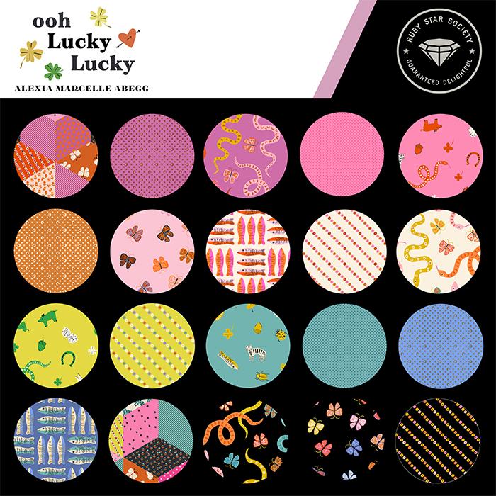 10" Layer Cake of Ooh Lucky Lucky by Alexia Marcelle Abegg for Ruby Star Society