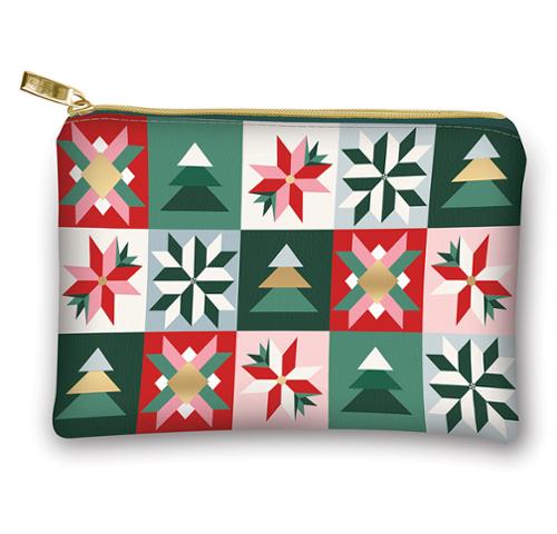 Glam Bag Christmas Quilt Pouch by Moda