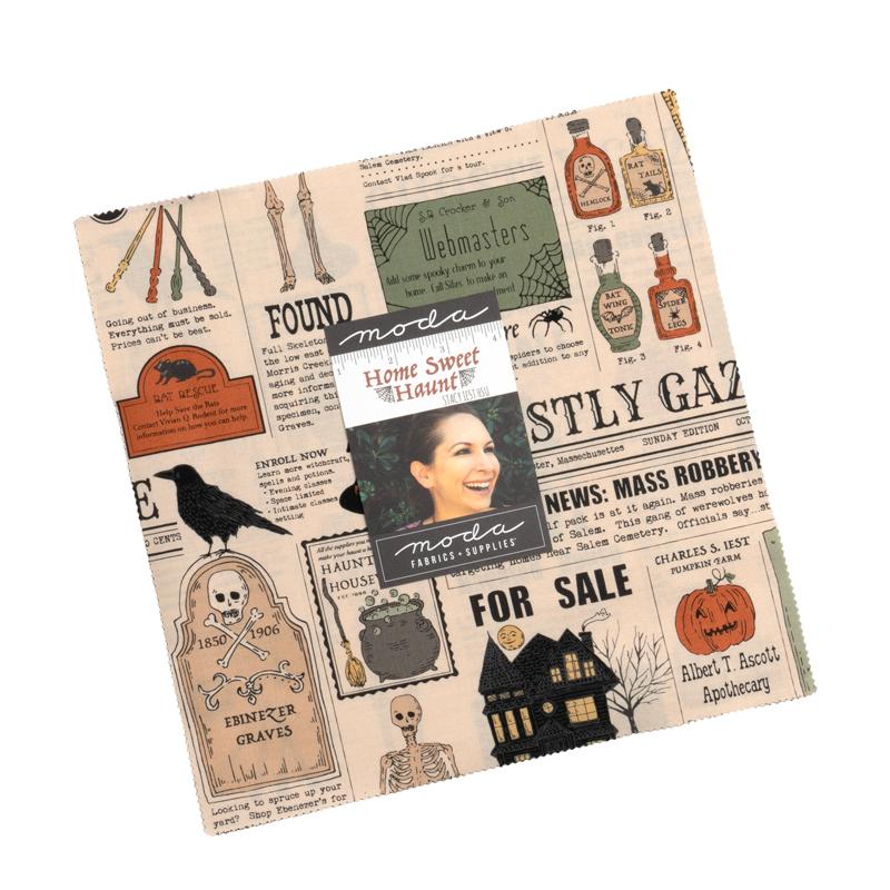 10" Layer Cake of Home Sweet Haunt by Stacy Iest Hsu for Moda Fabrics