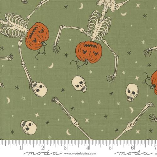 MOSS Dancing Pumpkins Novelty Skeleton Pumpkin from Home Sweet Haunt by Stacy Iest Hsu