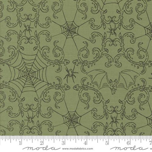 MOSS Rod Iron Halloween Spider Webs from Home Sweet Haunt by Stacy Iest Hsu