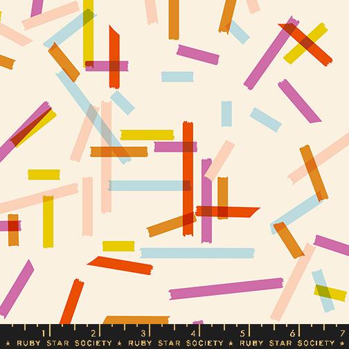 NATURAL Washi Novelty Tape, Salutations by Rashida Coleman Hale for Ruby Star Society