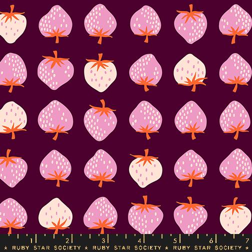 DEEP PLUM Strawberry Novelty from Strawberry by Kimberly Kight, Ruby Star Society