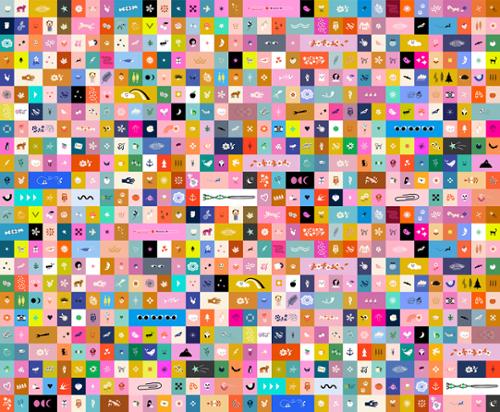MULTI Selvedge Magic Novelty Icons by Ruby Star Society