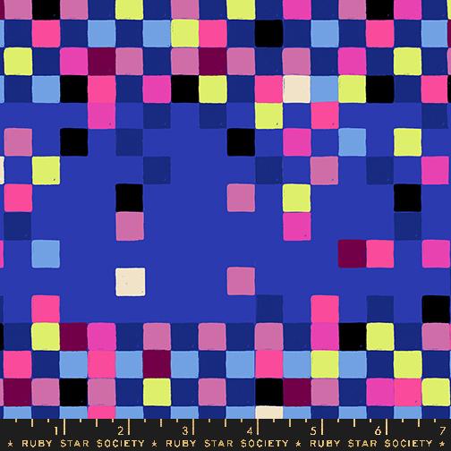 BLACKLIGHT Pixels from Glow Garden by Sarah Watts for Ruby Star Society