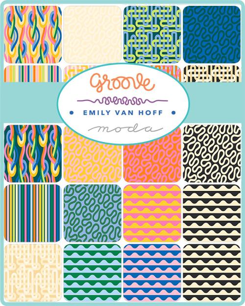 19 Fat Quarter Bundle of Groove by Emily Van Hoff for Moda Fabrics