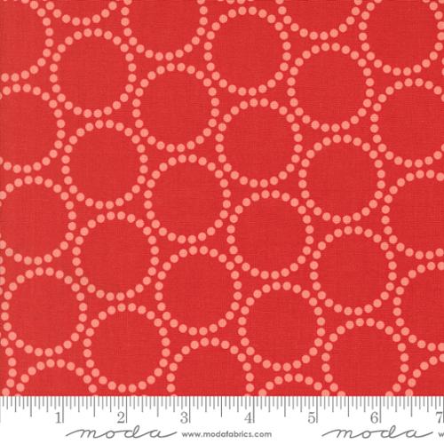 CHRISTMAS RED Pearl Bracelet Blenders from Tiny Christmas by Lizzy House, Moda Fabrics