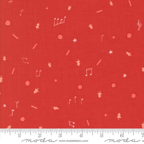 CHRISTMAS RED Christmas Cookie Blenders from Tiny Christmas by Lizzy House, Moda Fabrics