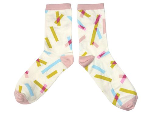 Washi Socks by Rashida Coleman Hale for Ruby Star Society