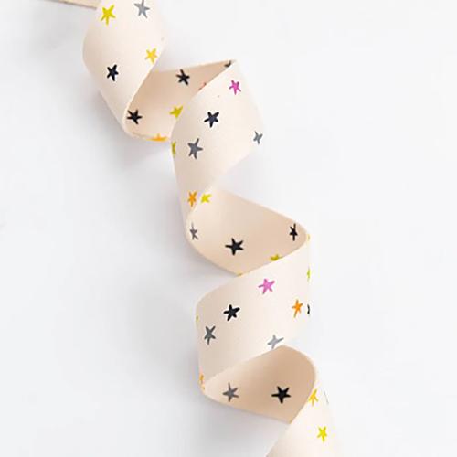 NATURAL MAGIC 1.5 inch multicolored Starry Webbing from Stitch Supply Co. and Ruby Star Society