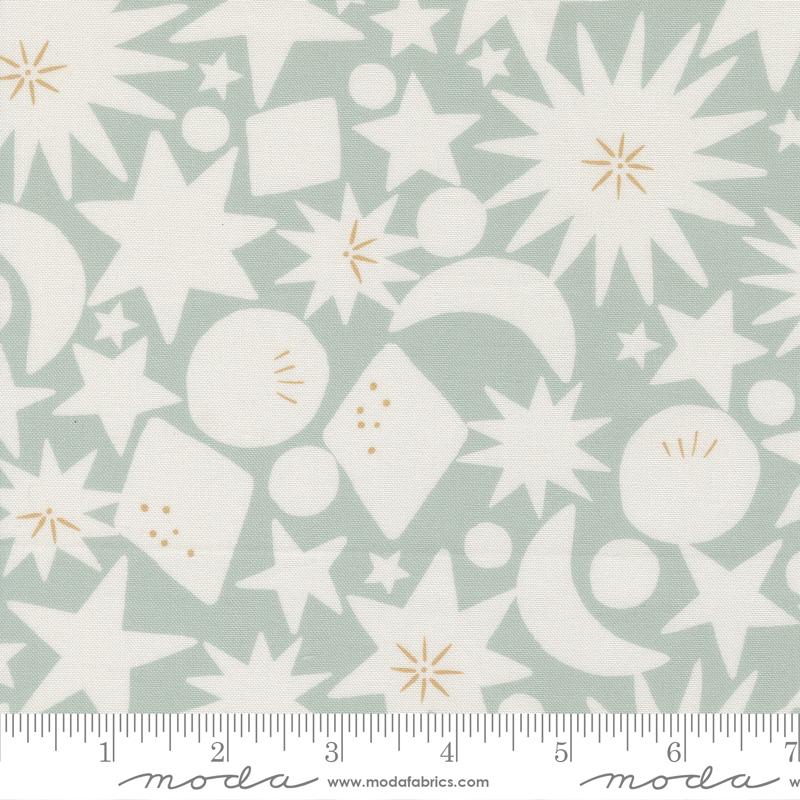 GRASS, Starbursts, To the Moon and Back by Paper + Cloth for Moda