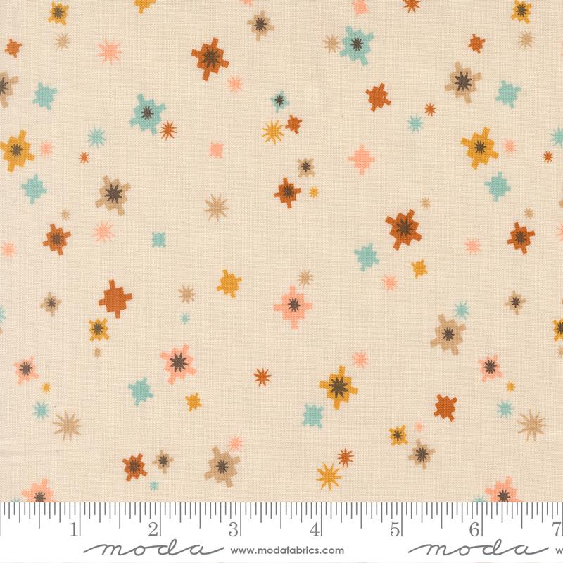 EGGSHELL Artisanal Toss, Boho Haven by Fancy That Design House for Moda Fabrics