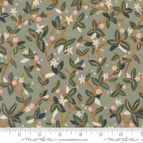 SAGE Citron Vines, Peachy by Jessica Rose for Moda Fabrics