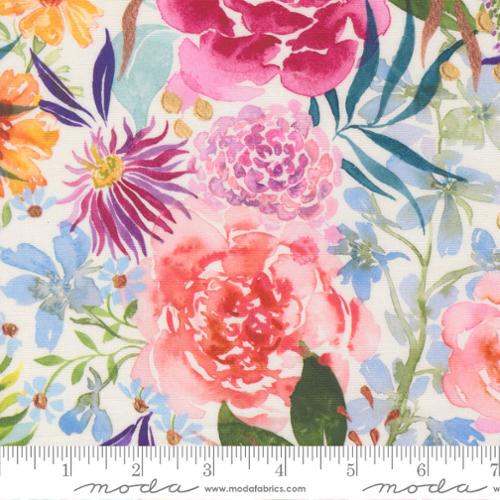 *Preorder* CLOUD Midsummer Bloom, Soulstice Canvas by Create Joy Project for Moda Fabrics