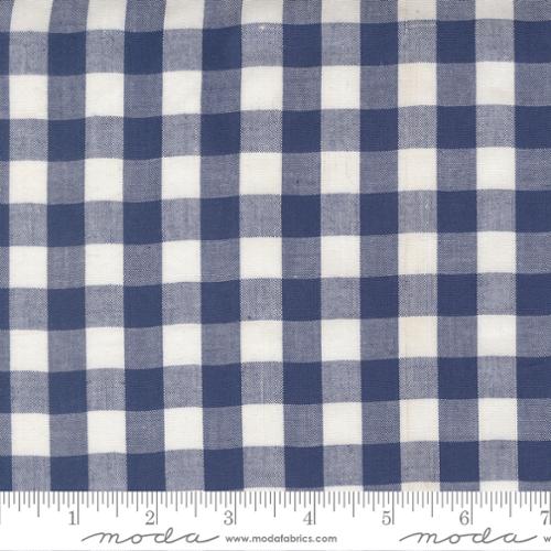 GINGHAM Nautical Blue, Summer Solstice by Moda Fabrics