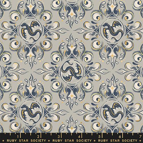 *Preorder* METALLIC OYSTER Emblem, Fireglow by Sarah Watts for Ruby Star Society