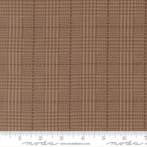 TAUPE Plaid Checks, Flannel Gatherings Basics by Primitive Gatherings, Moda Fabrics