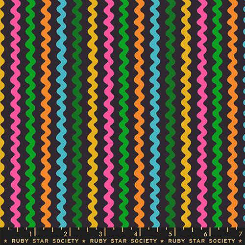 SOFT BLACK Ric Rac, 1 800 Notion, a Ruby Star Society Collaborative Collection
