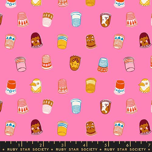 *Preorder* FLAMINGO Thimbles, 1 800 Notion, a Ruby Star Society Collaborative Collection