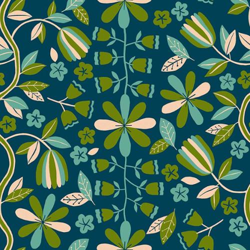 *Preorder* GALAXY Front Parlor, 108" Wideback, Corsage by Jen Hewett for Ruby Star Society