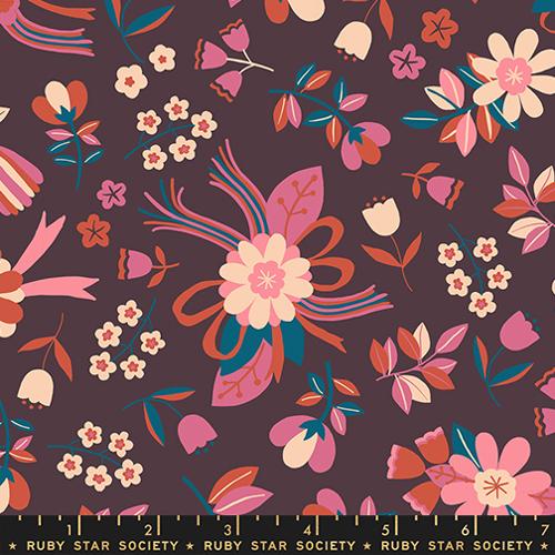 *Preorder* EGGPLANT Nosegay, Corsage by Jen Hewett for Ruby Star Society
