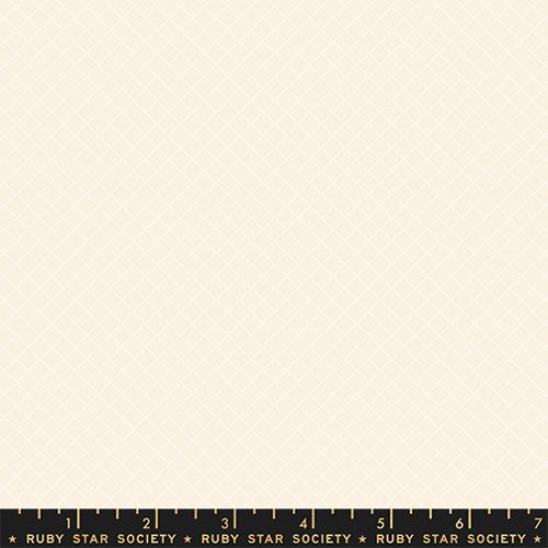 *Preorder* NATURAL Grid On Point, Sugar Cone 2 by Kimberly Kight for Ruby Star Society