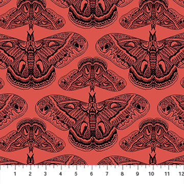GUAVA Cecropia, Indelible Ink by Anna Maria for Northcott Fabrics