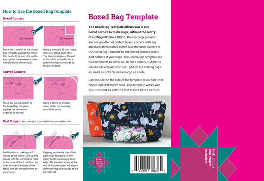 Boxed Bag Template by Always Expect Moore