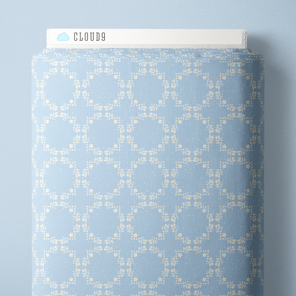 BLUE Fairy Rings - Blossom & Dot by Kimberly Morgan for Cloud9 Organic Cotton