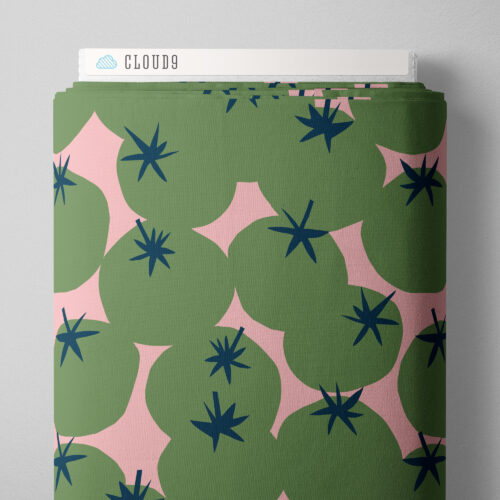 SUMMER TOMATOES Claire Iglesias - Organic Cotton Canvas from Canvas Collective for Cloud9 Fabrics