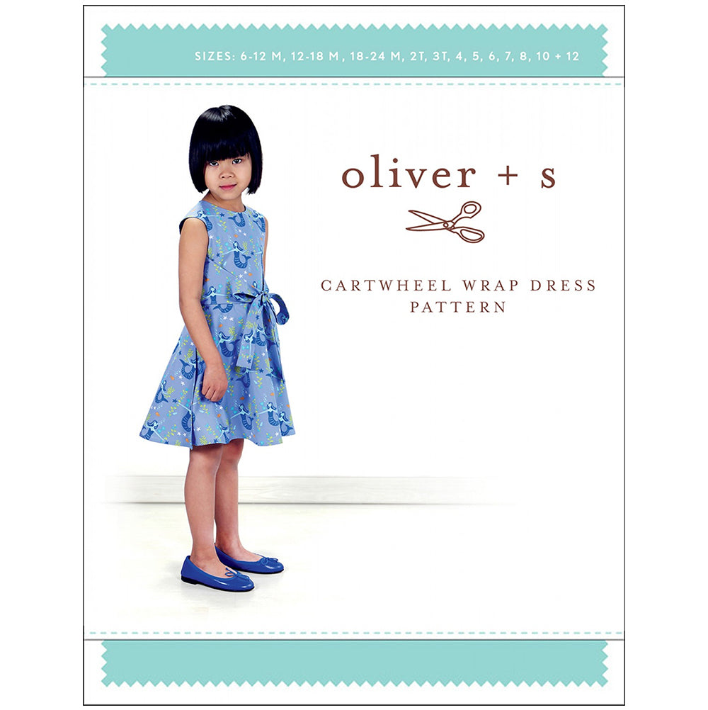 Oliver + S Cartwheel Wrap Dress Pattern