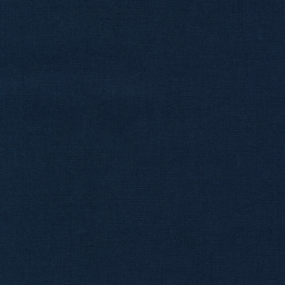 NAVY Essex Linen/Cotton Blend