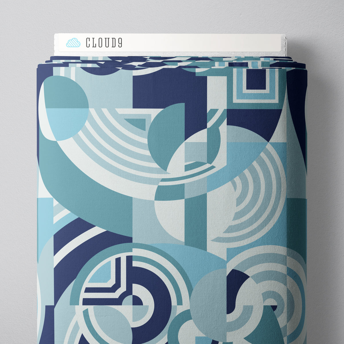 BLUE Hoffman, Embellish Rayon by Frank Lloyd Wright for Cloud9 Fabrics