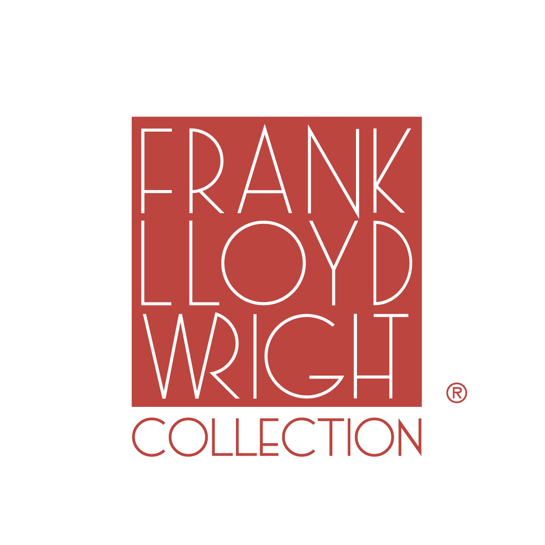 POTTERY RED Design A from The House Beautiful Collection By Frank Lloyd Wright, Cloud9 Organic Cotton