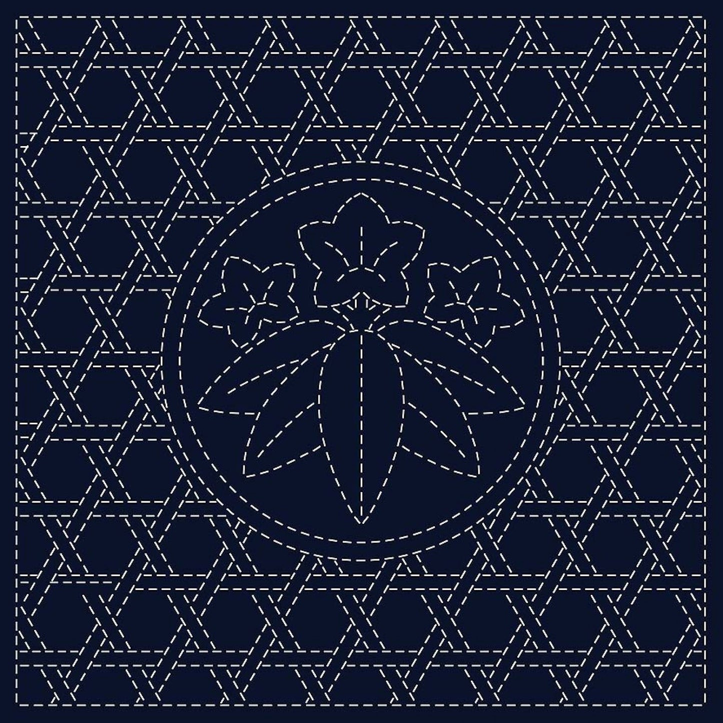 Indigo Sashiko Cloth from QH Textiles Pty, Ltd.