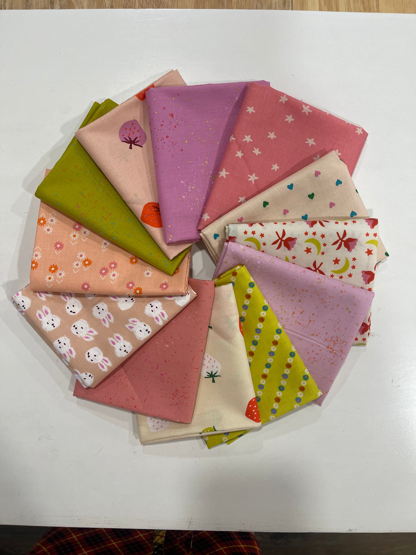 Pinkalicious 12 Fat Quarter Bundle by Beehive Craft Studio