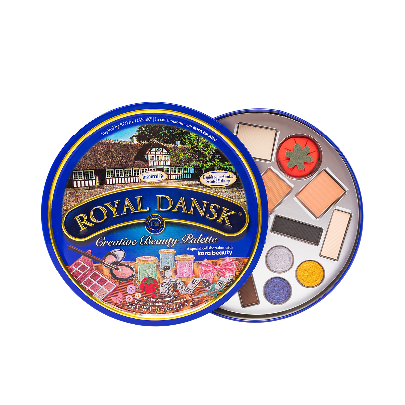 Royal Dansk Cookie Tin Creative Beaty Palette