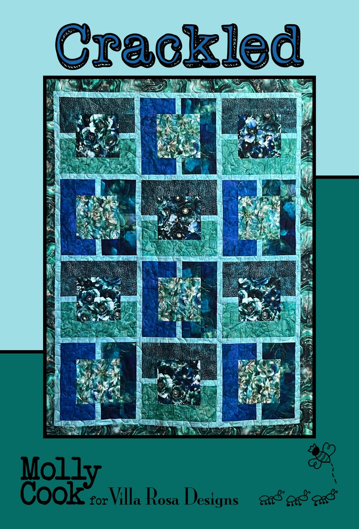 Crackled Quilt Pattern by Molly Cook For Villa Rosa Designs
