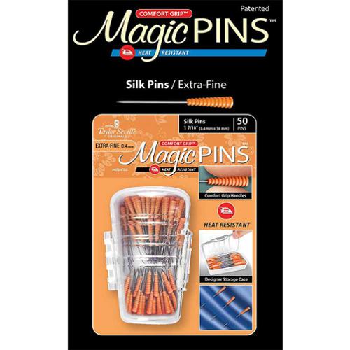 Magic Pins Silk Extra Fine 50 count from Taylor Seville